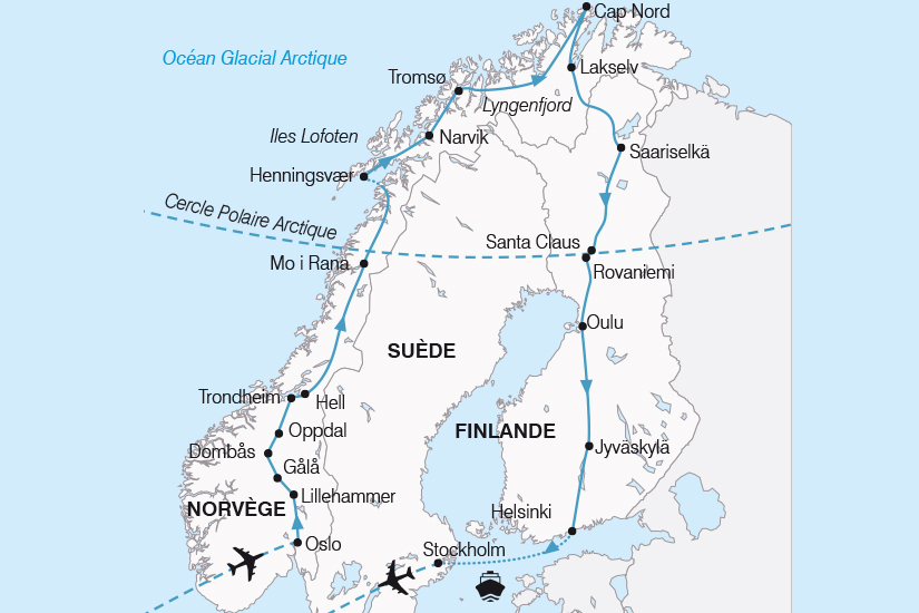 Finlande - Norvège - Suède - Circuit Le Grand Tour de Scandinavie