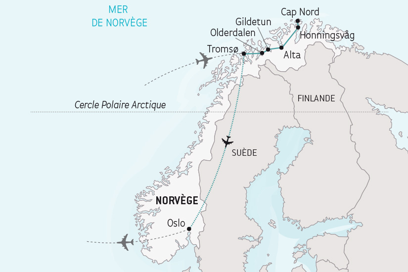 carte Norvege Odyssee Arctique NDK 23 24_430 274821