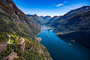 circuit norvege geiranger fjord  fo